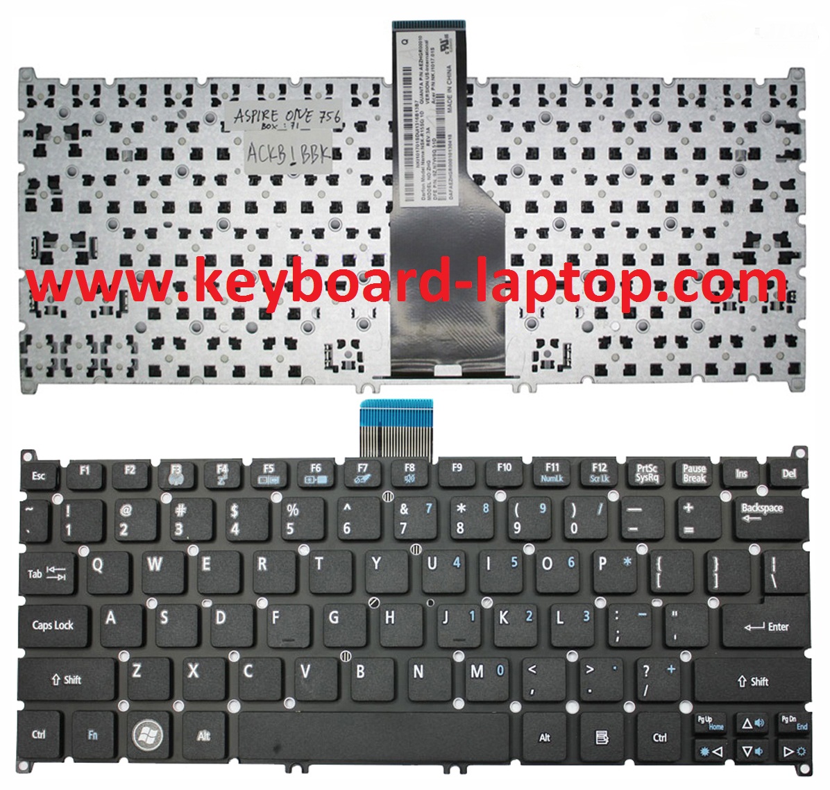 Keyboard Acer Aspire V5-121-keyboard-laptop.com