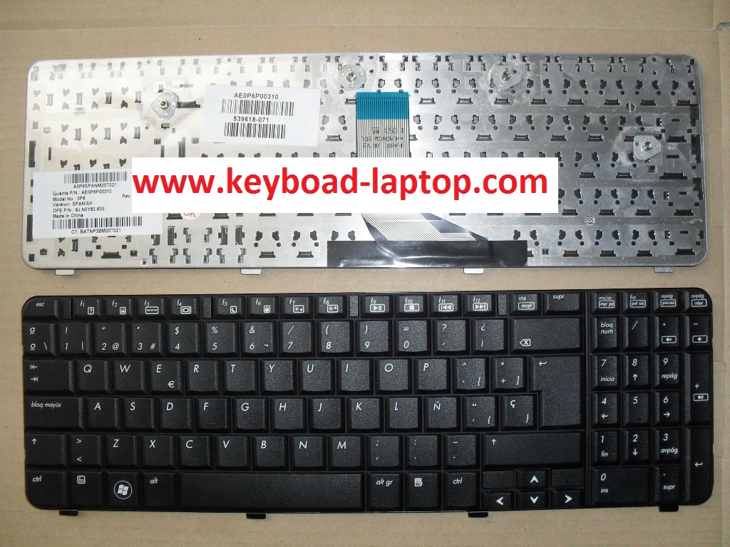 Keyboard HP Compaq Presario CQ61-keybord-laptop.com