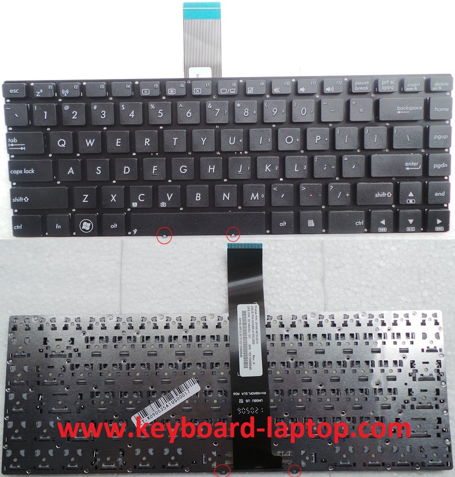 Keyboard Laptop Asus N46 -keyboard-laptop.com