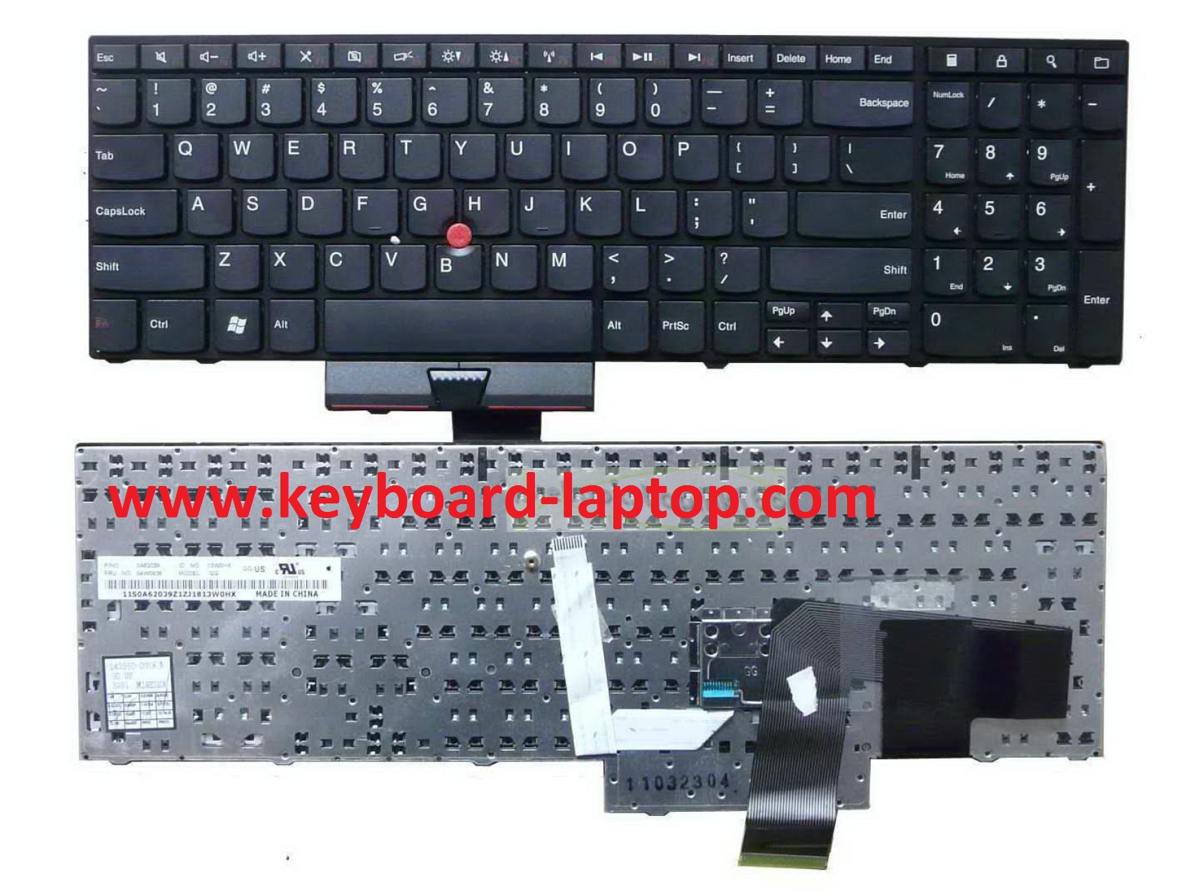 Keyboard Laptop IBM Thinkpad Lenovo Edge E520-keyboard-laptop.com