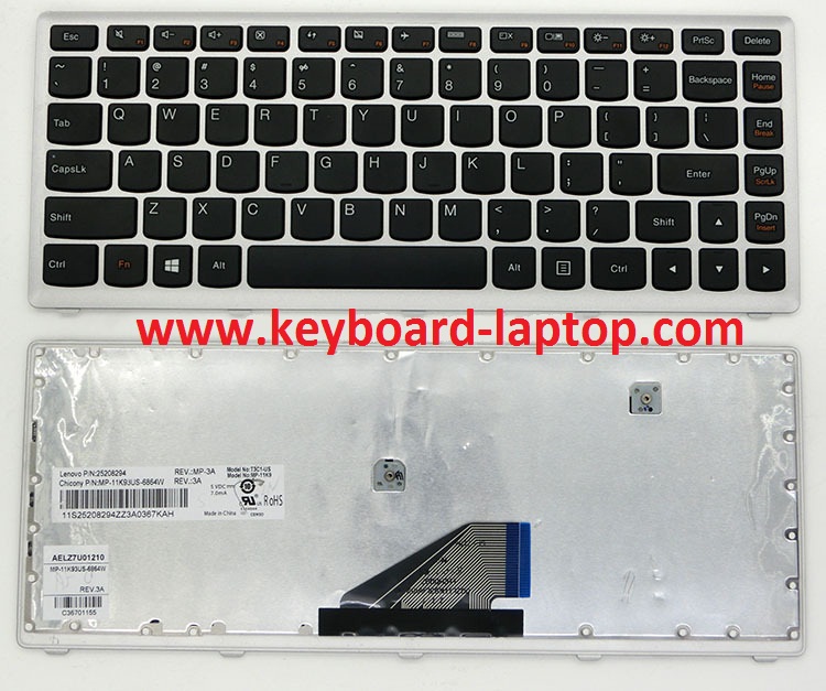 Keyboard Laptop IBM Thinkpad Lenovo U310 -keyboard-laptop.com