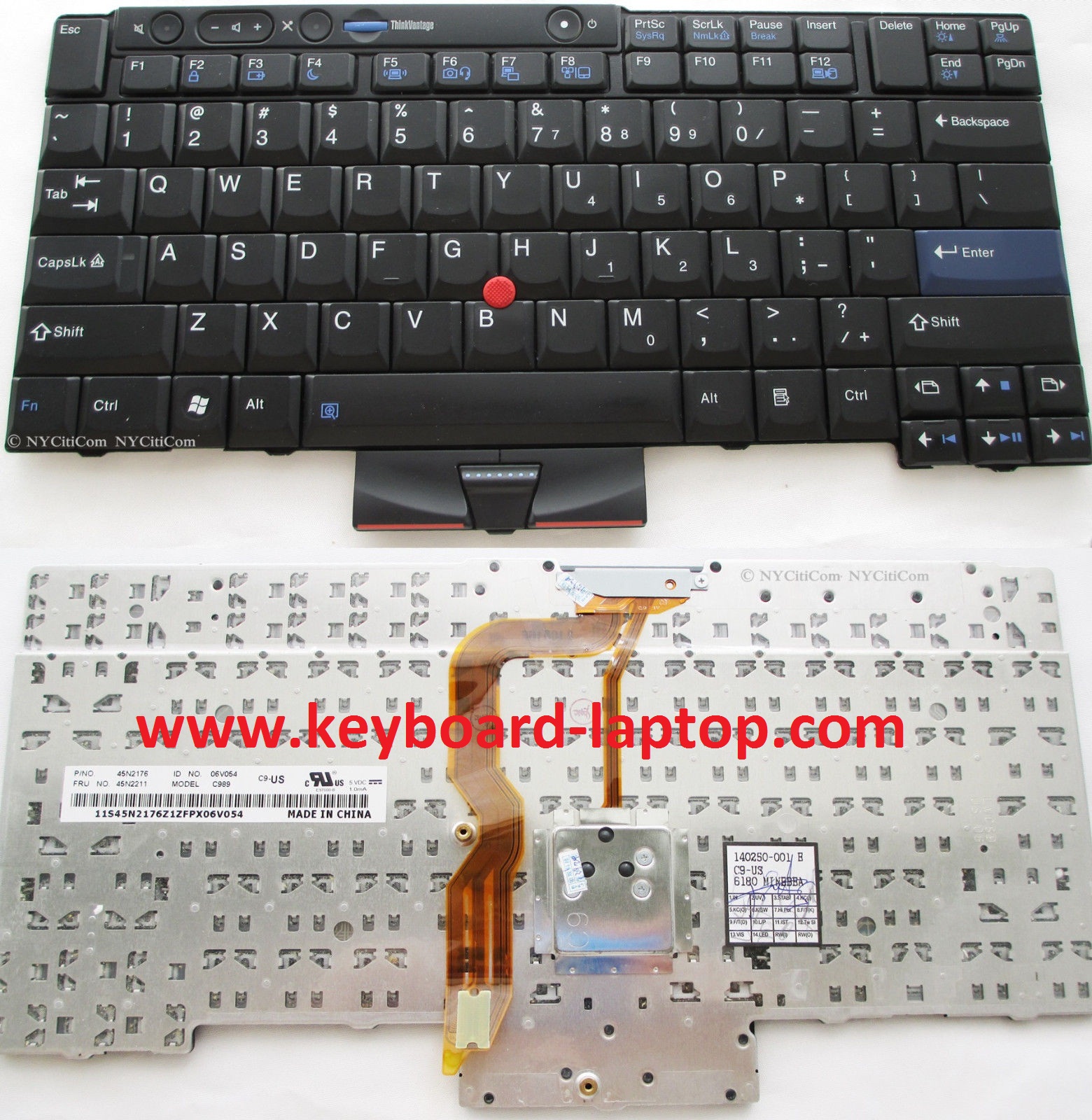 Keyboard Laptop LENOVO GENUINE THINKPAD NOTEBOOK X200-keyboard-laptop.com