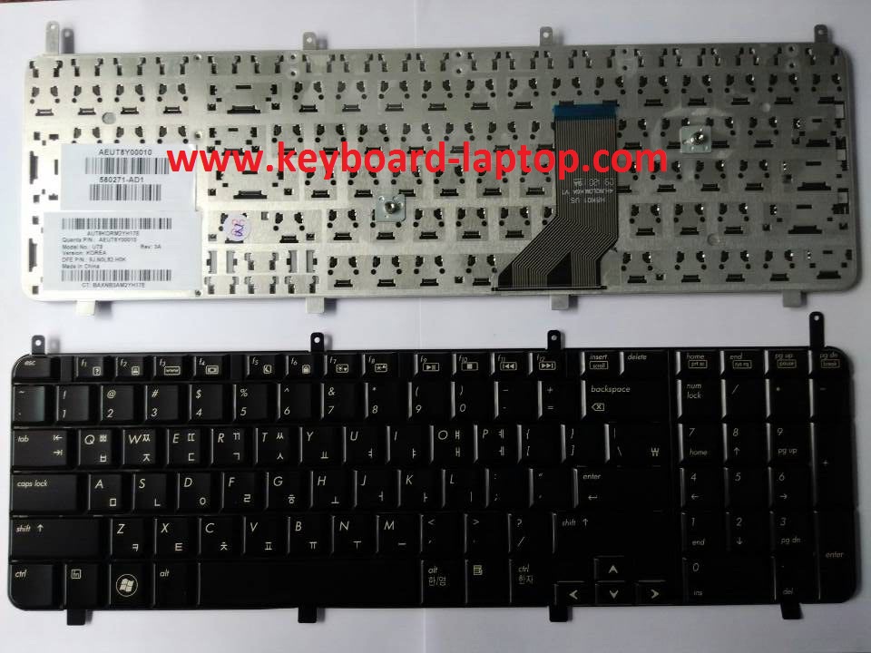 Keyboard Laptop Notebook for HP Compaq HDX X18-keyboard-laptop.com