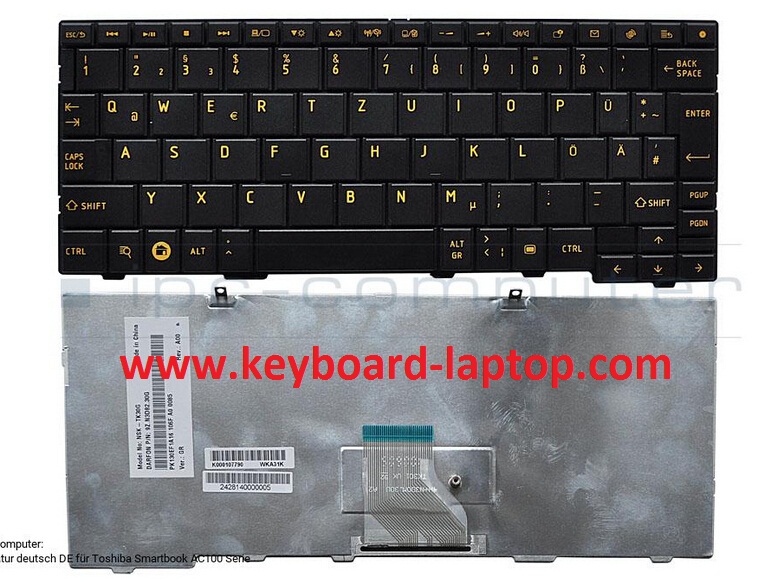 Keyboard Laptop Toshiba AC100-keyboard-laptop.com