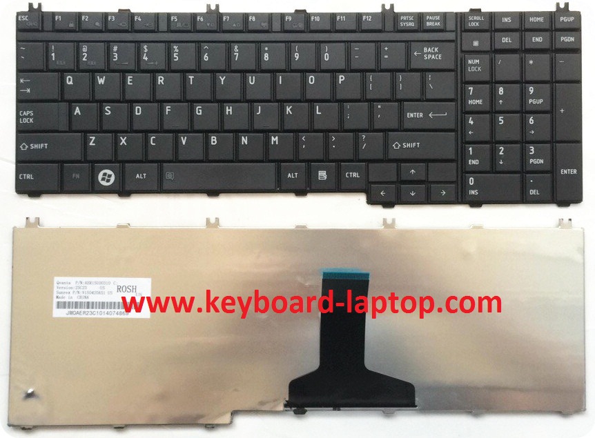 Keyboard Laptop for Toshiba Satellite P200-keyboard-laptop.com