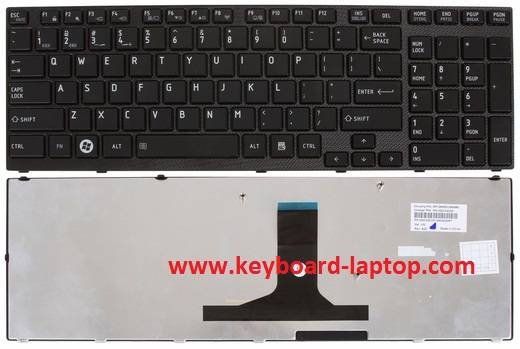 Keyboard laptop Toshiba Satellite A660-keyboard-laptop.com